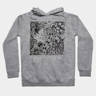 Wild Flower Garden Hoodie